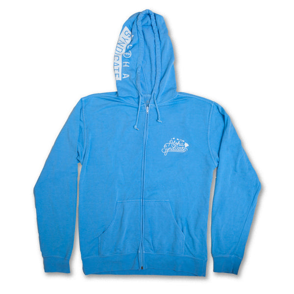 Solid Basic Zip Hoodie - Aloha Syndicate
